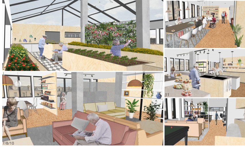 York St John interior design students reimagine spaces for the elderly