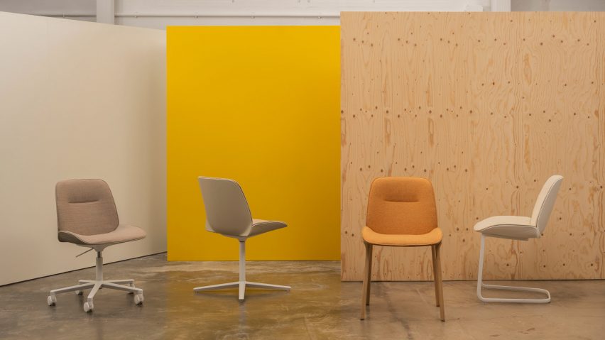 Nuez chairs by Andreu World