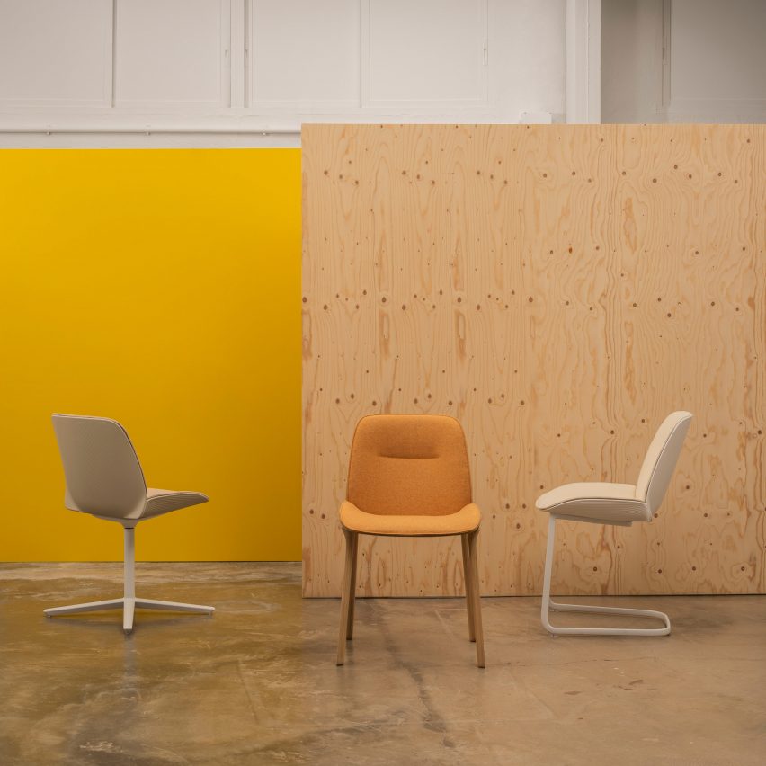 Nuez chairs by Andreu World