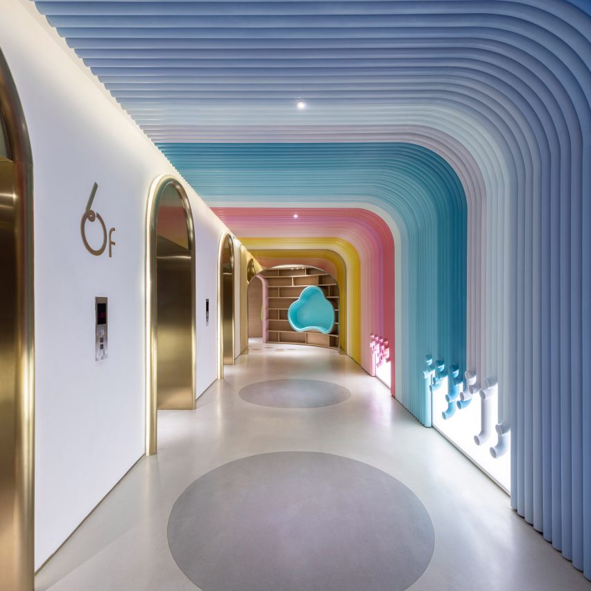 Shanghai studio Arizon's interiors facilitate "surprising spatial experiences"