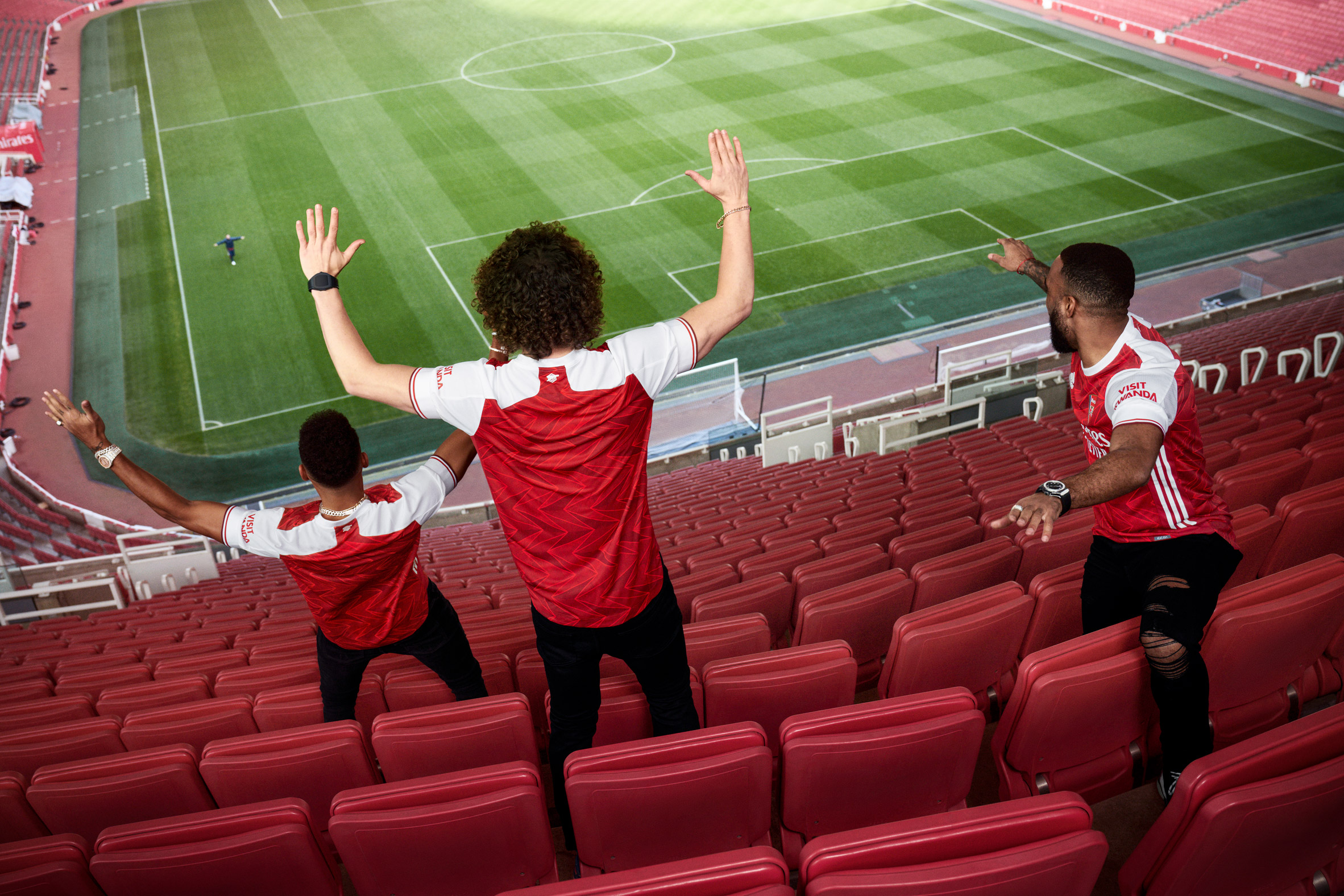 Arsenal's unveils chevron-covered shirt for 2020/2021 season