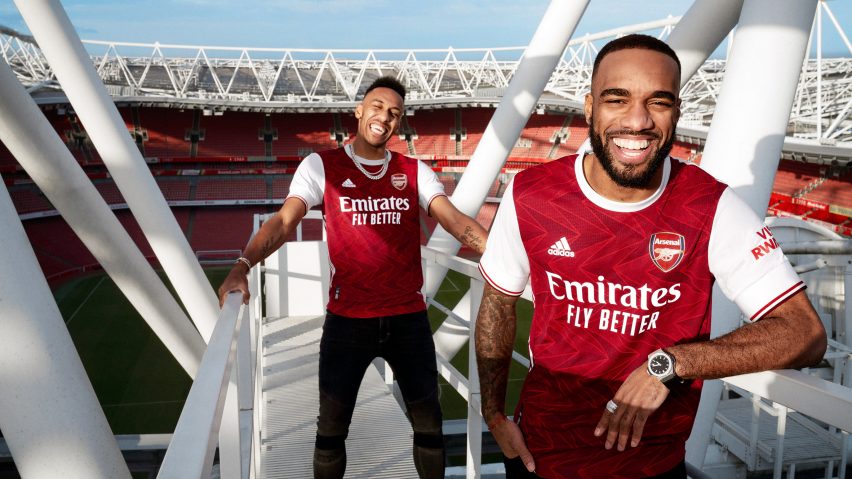 Arsenal S Unveils Chevron Covered Shirt For 2020 2021 Season