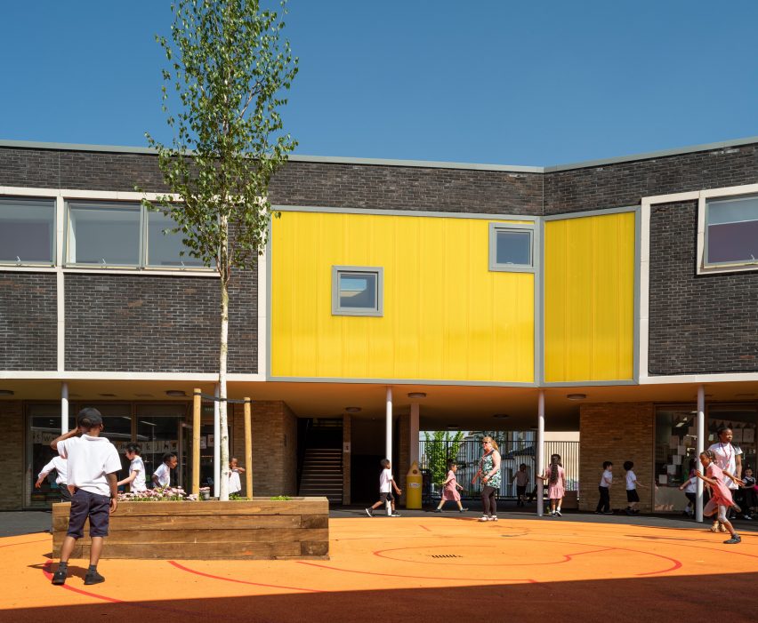 Bellenden Primary School in Peckham, London, by Cottrell and Vermeulen Architecture