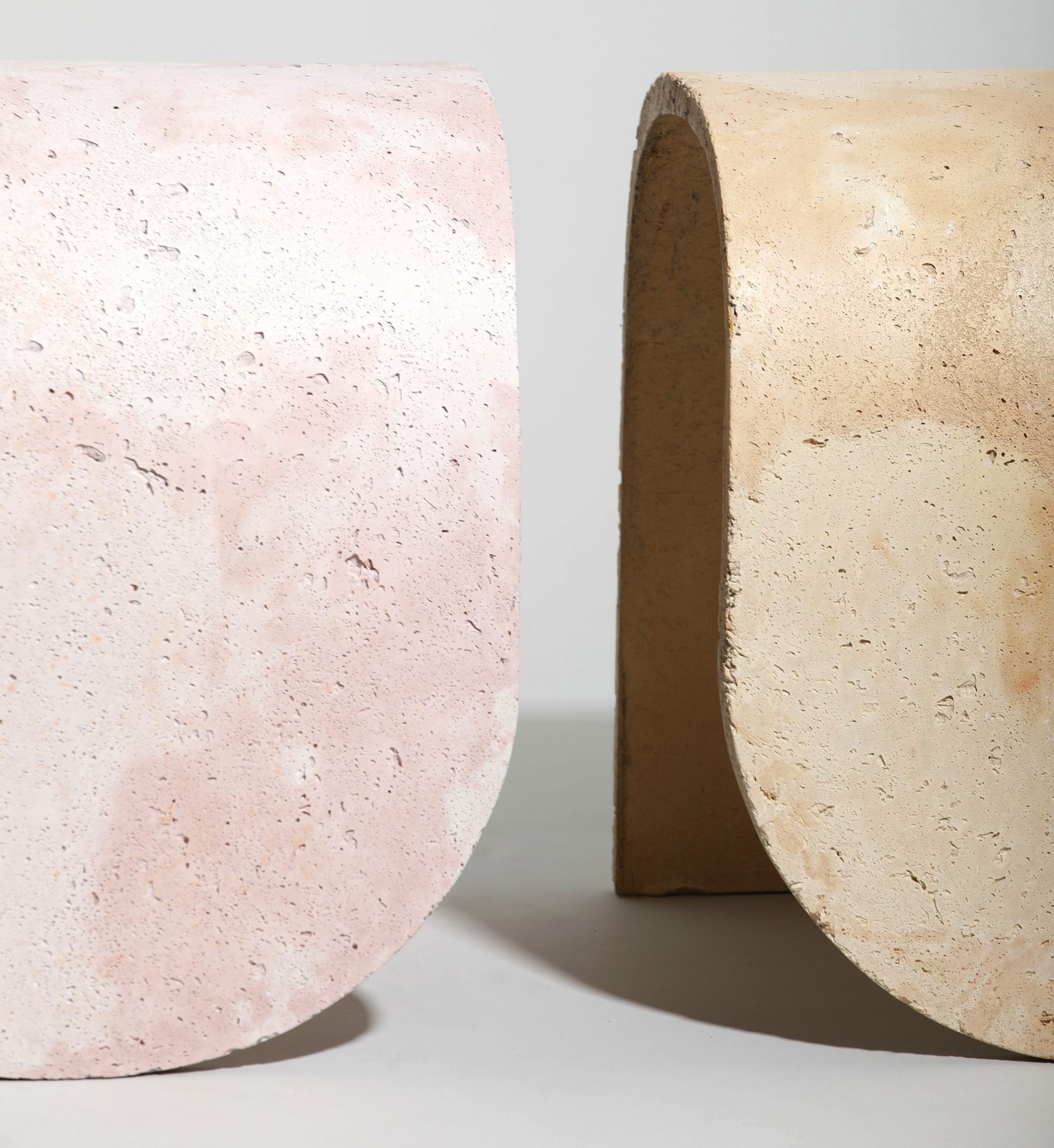 Candy Colored Concrete Stools by J Byron-H