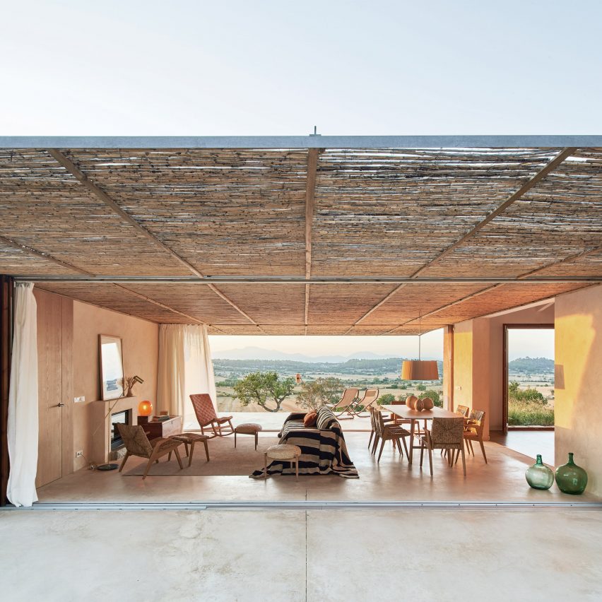 OHLAB frames cinematic views of the landscape for hotel in Mallorca