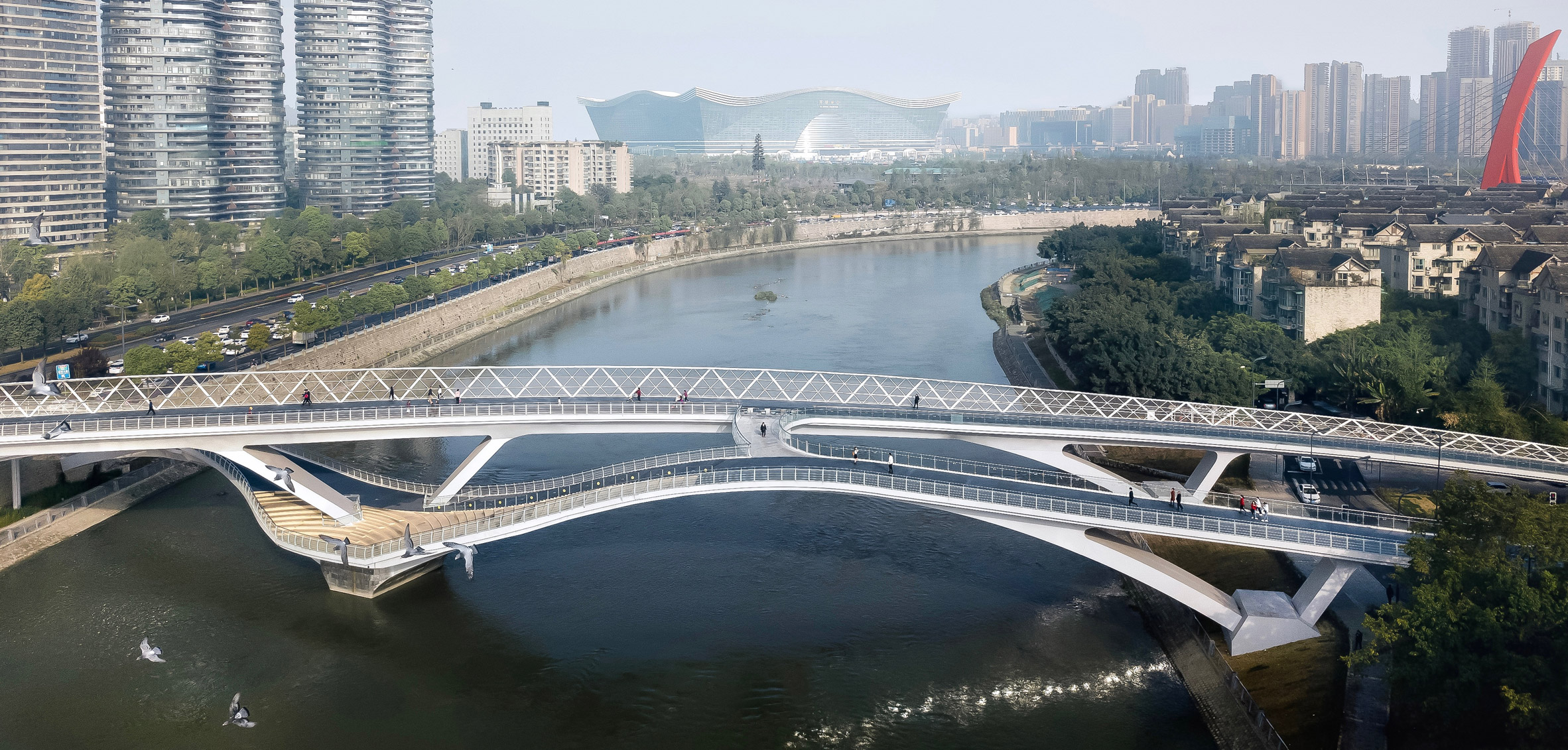 Бесконечный мост вучази Китай