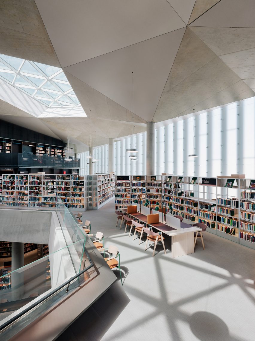 Deichman Bjørvika central library in Olso, Norway by Atelier Oslo and Lund Hagem