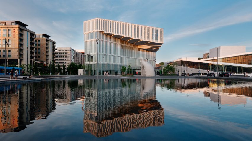 Deichman BjÃ¸rvika central library in Olso, Norway by Atelier Oslo andÂ Lund Hagem