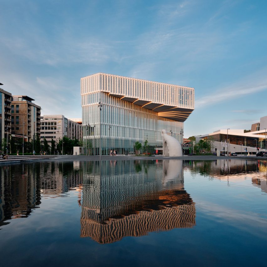 Deichman Bjørvika central library in Olso, Norway by Atelier Oslo and Lund Hagem