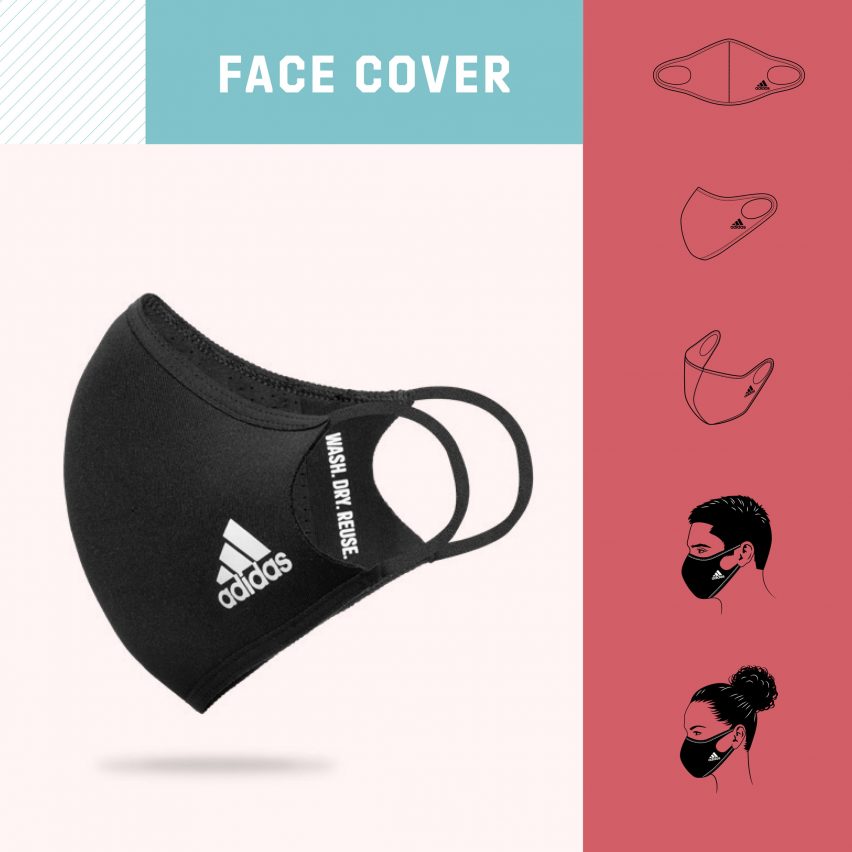Adidas Face Cover face mask