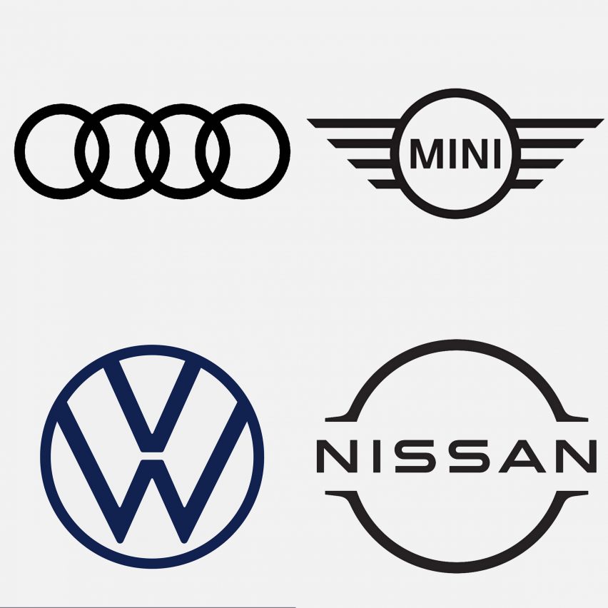 Seven car brands that have returned to flat design for logos