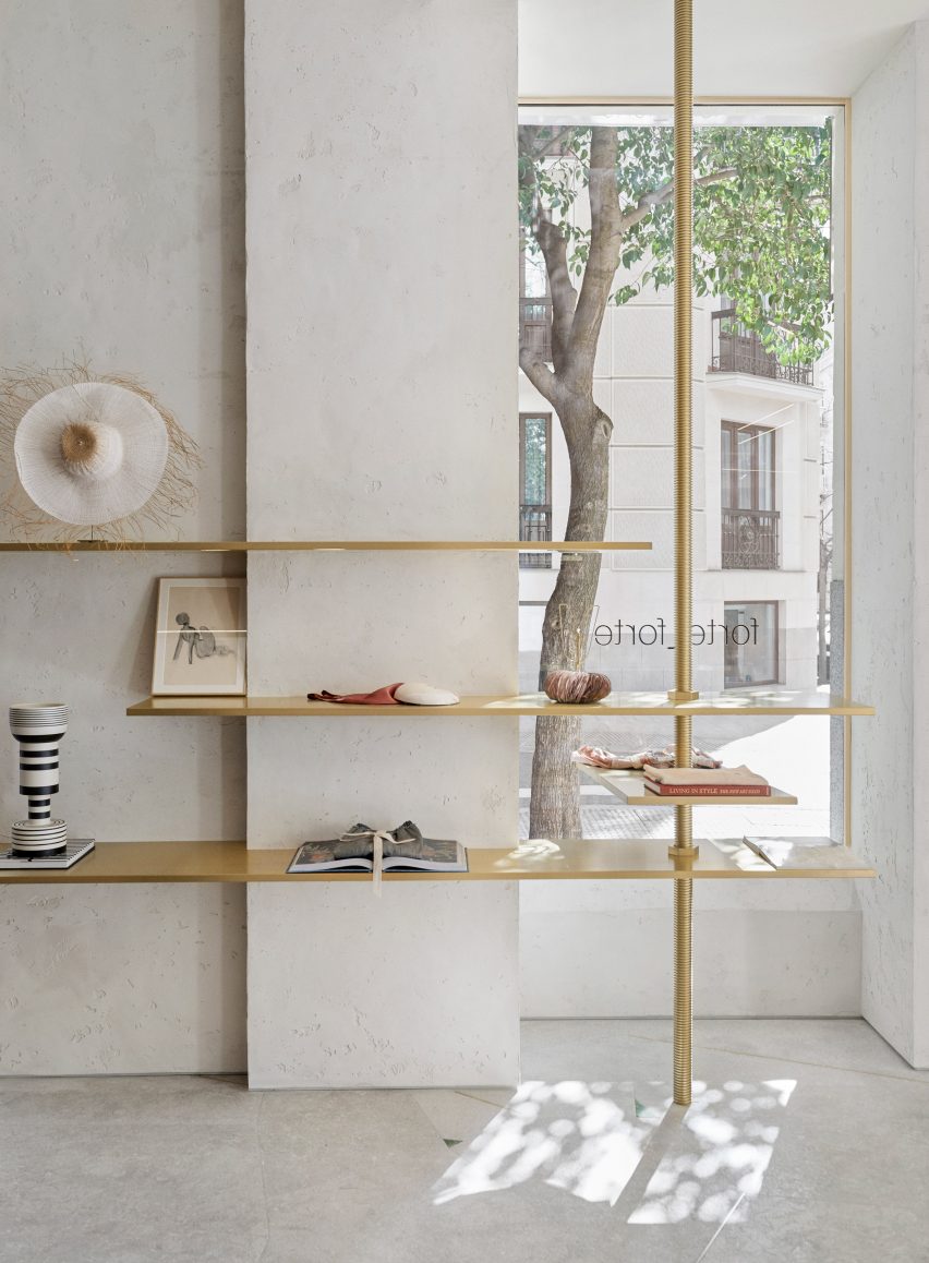 Forte Forte store in Madrid designed by Giada Forte and Robert Vattilana