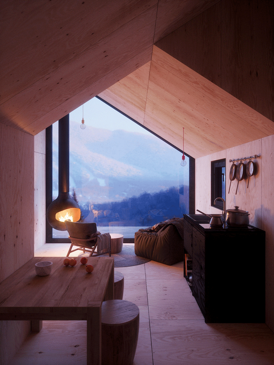 Mountain Refuge by Massimo Gnocchi and Paolo Danesi