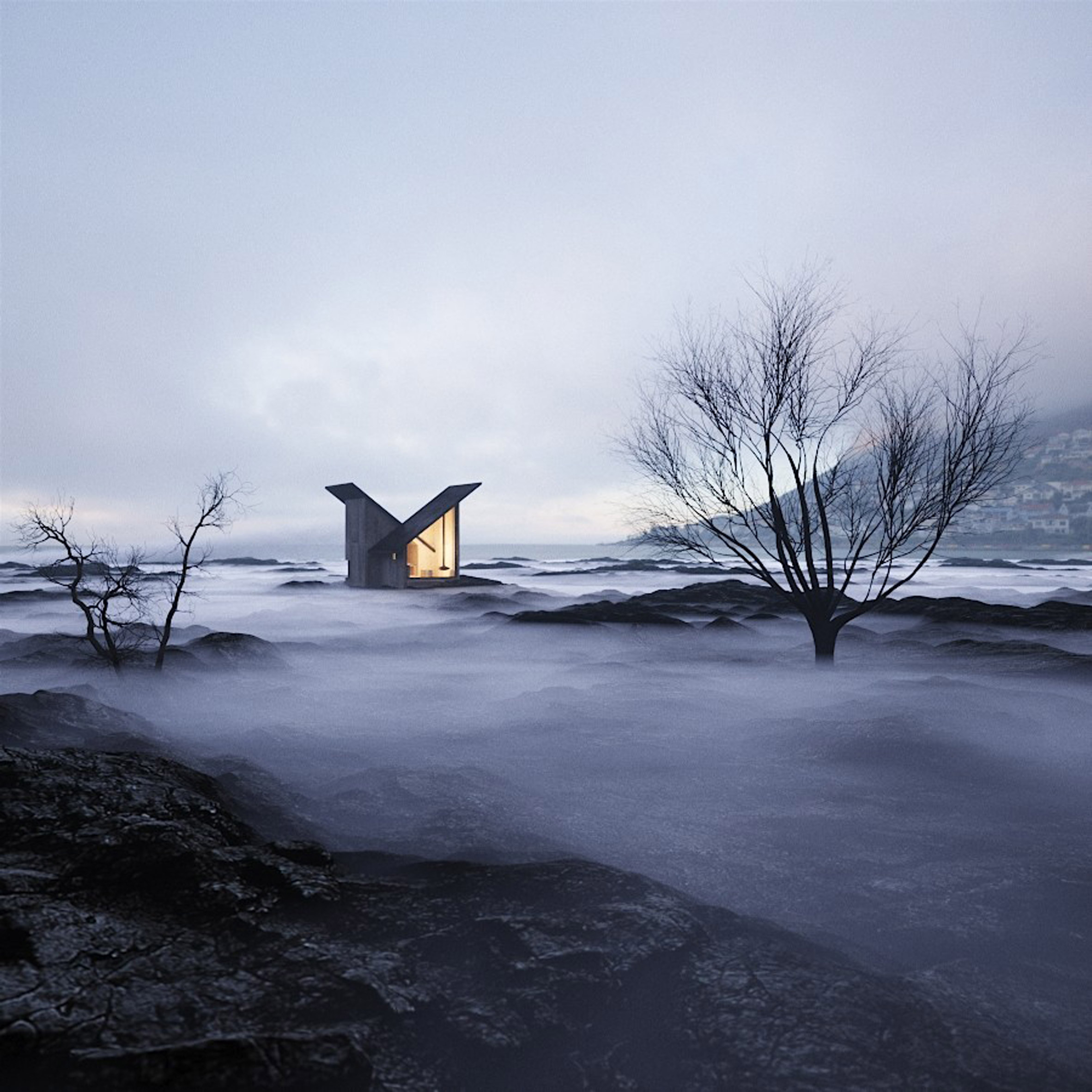 Mountain Refuge by Massimo Gnocchi and Paolo Danesi