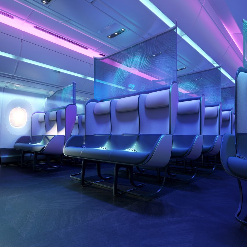 PriestmanGoode redesigns air travel for post-pandemic life with Pure Skies concept