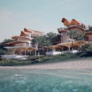 Zaha Hadid Architects' residential community in Roat&aacute;n features in today's Dezeen Weekly newsletter