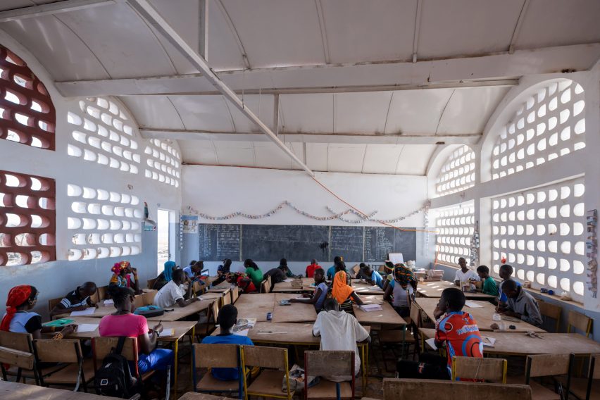 School in Makabing Sidi, Senegal, by Manuel Herz Architects and Magueye Ba
