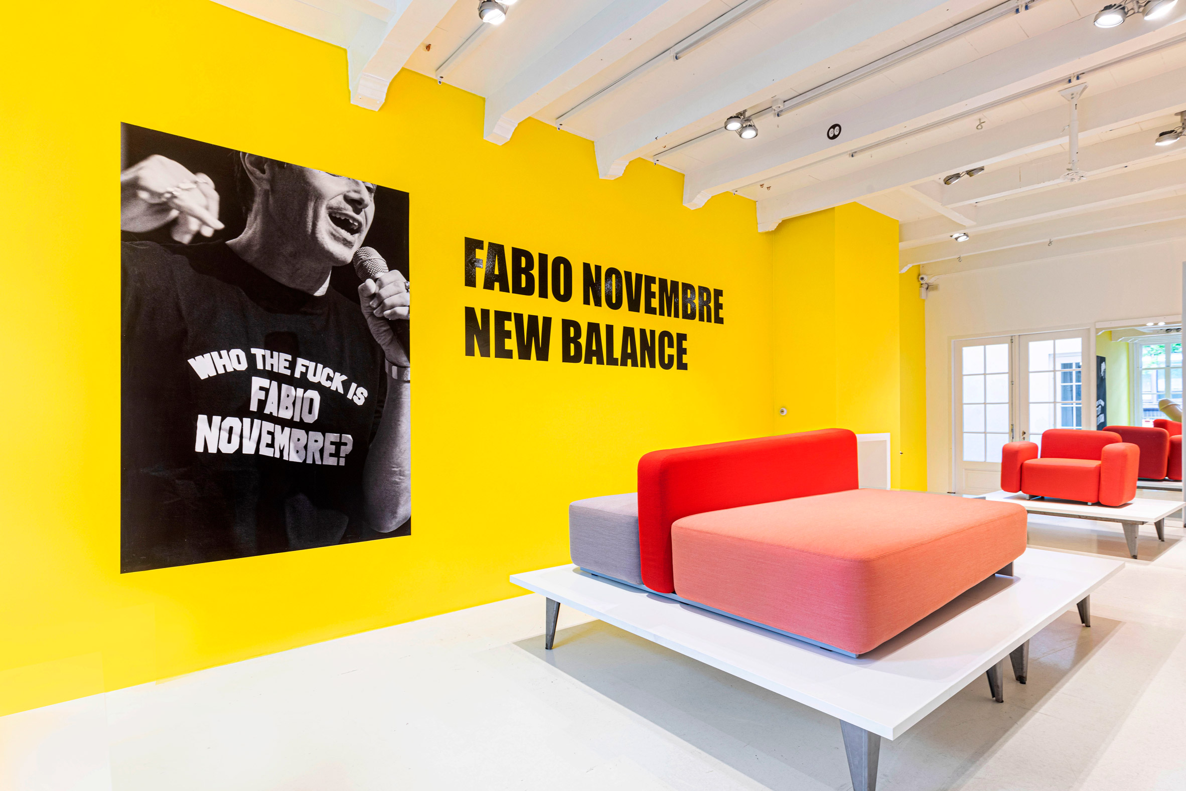 The New Balance sofa by Fabio Novembre