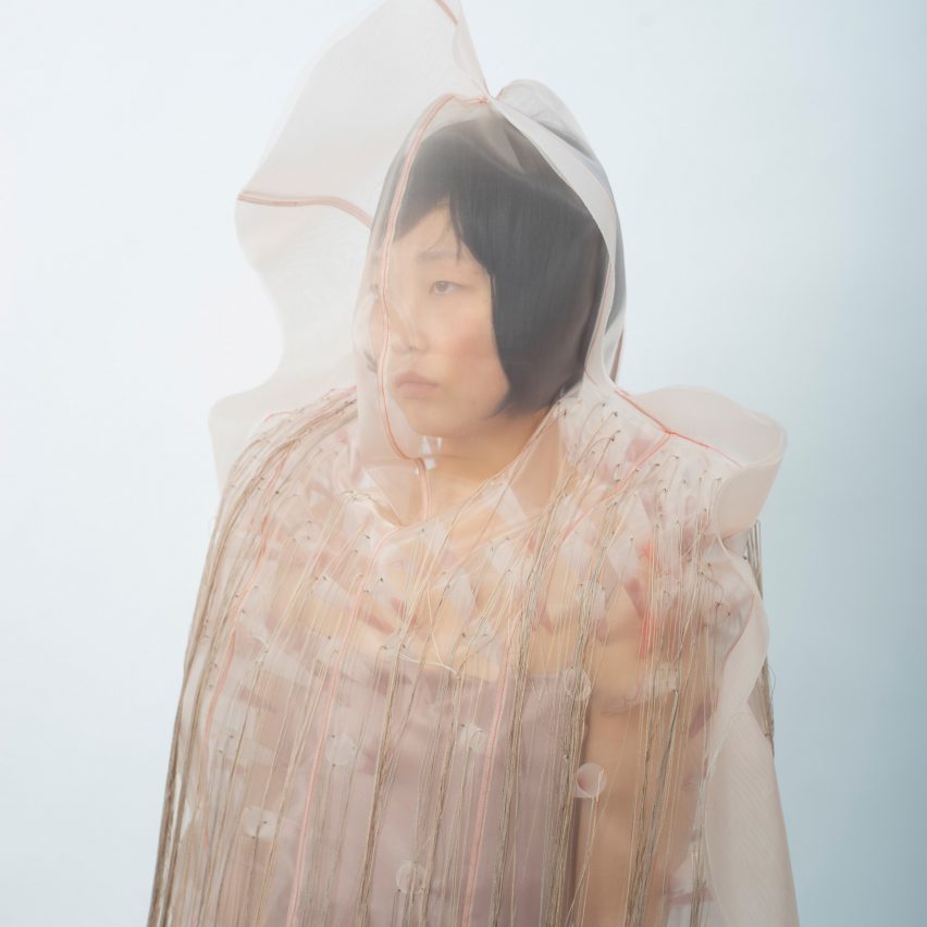 RISD graduate Violet Zhou translates mental states into ethereal fashion collection