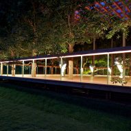 White Arbor and Open Air Theater by APL Design Workshop
