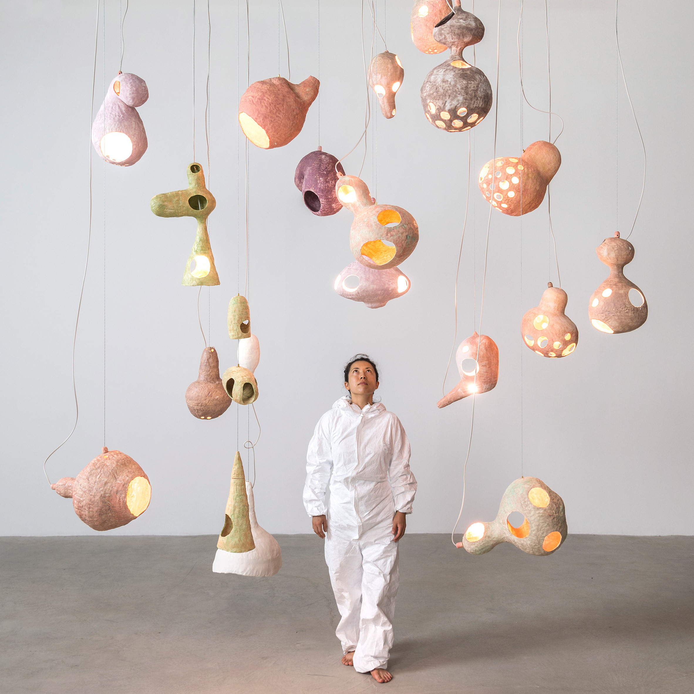 Yuko Nishikawa Creates Stunning Paper Lamps