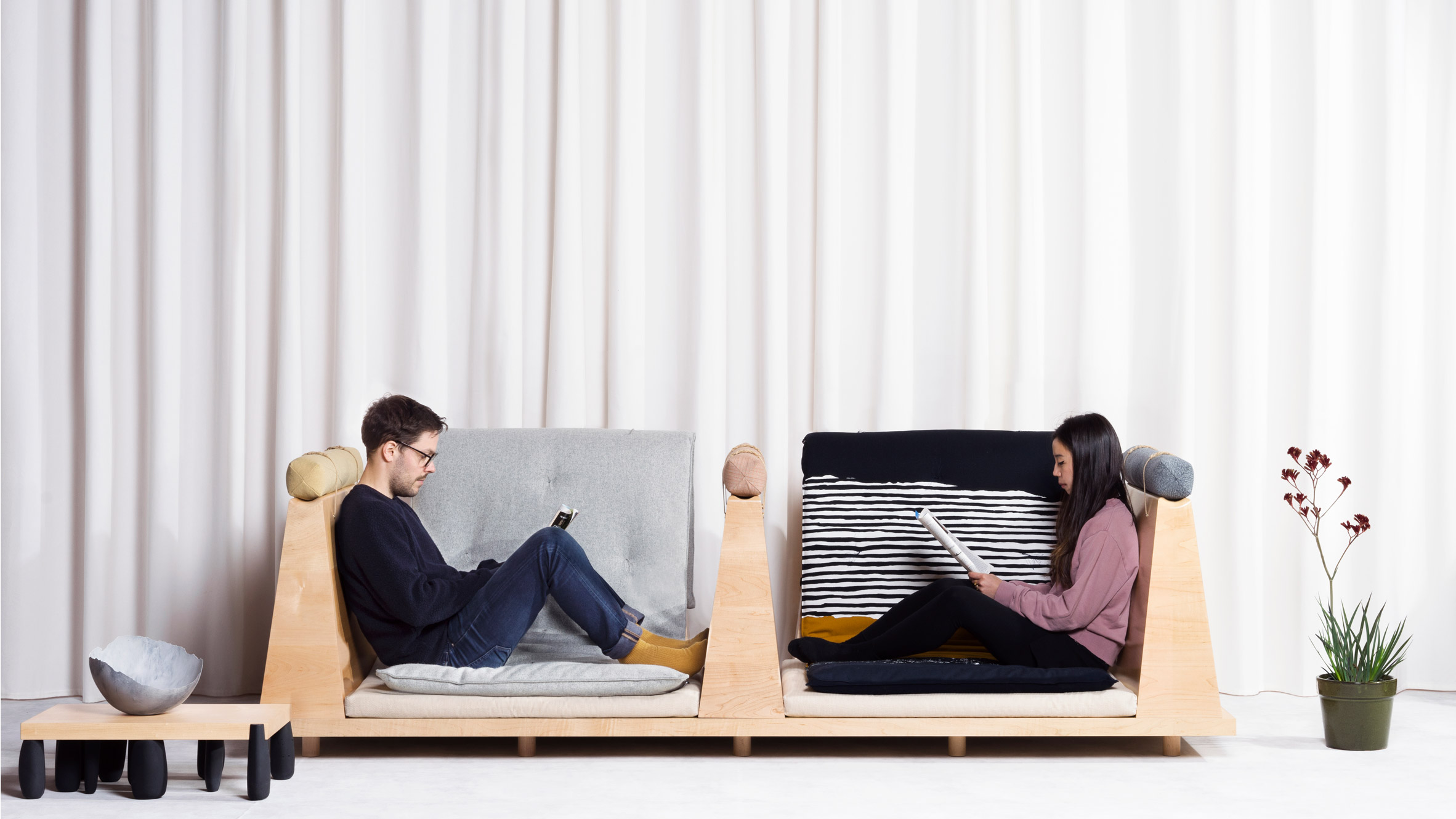 Zabuton Sofa by Ume Studio
