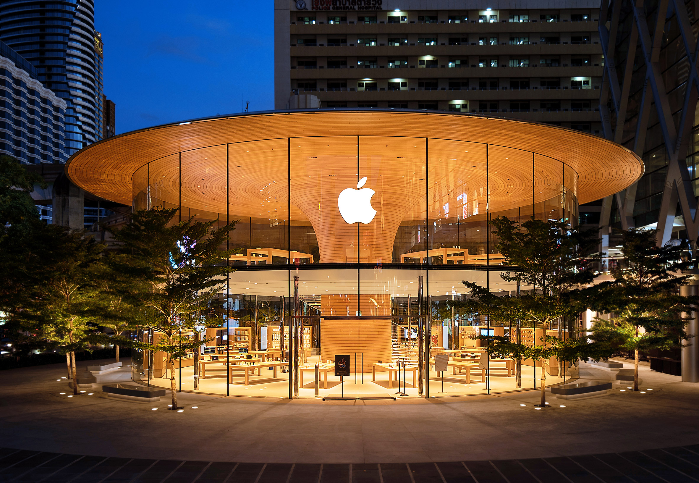 Apple Central World by Foster + Partners