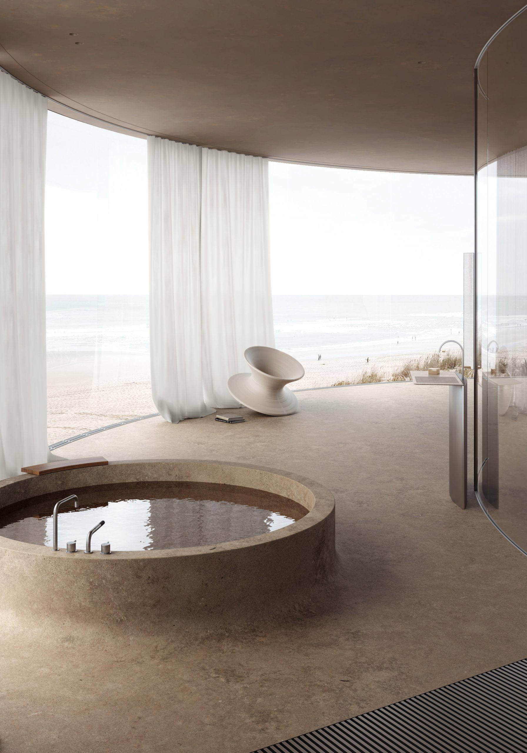 Beach Hotel in Odessa renderings designed by Sivak & Partners