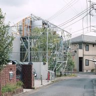 Suzuko Yamada encloses reconfigurable Tokyo home in permanent scaffolding
