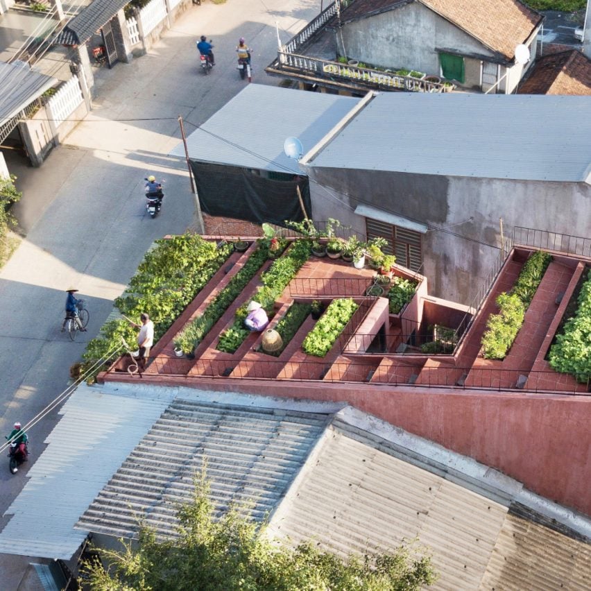 The Red Roof in Tinh Chau, Vietnam, by Taa Design