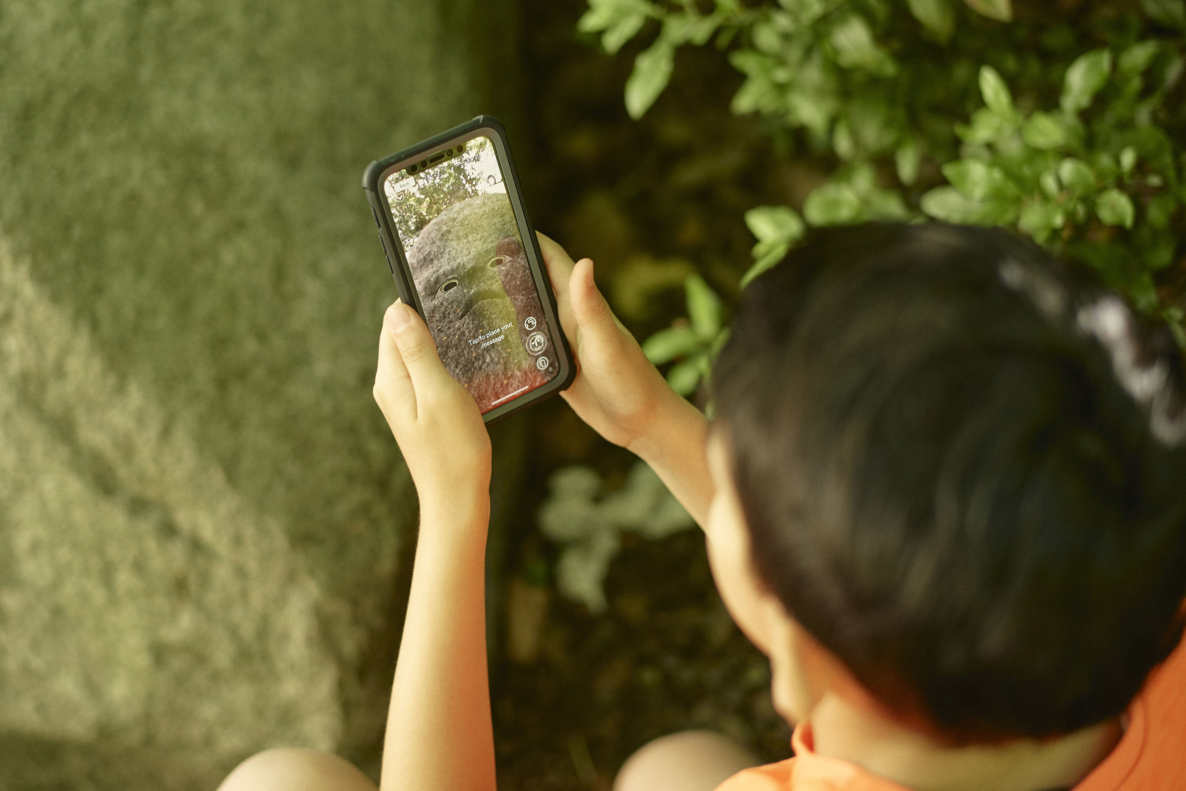 Olafur Eliasson's AR Earth Speakr app lets children speak up for the planet