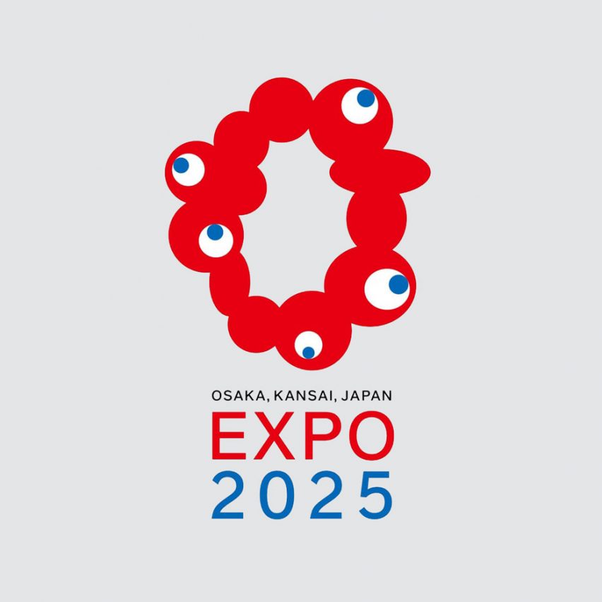 Expo 2025 Osaka logo by Tamotsu Shimada