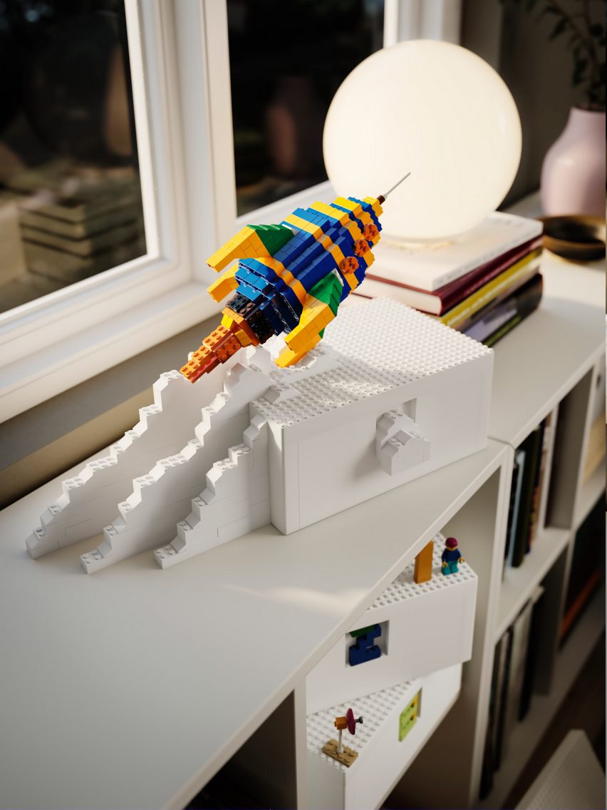 IKEA and Lego release Bygglek storage boxes that double up as building bases