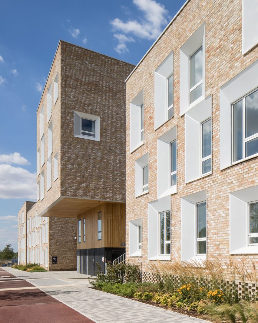 Key Worker Housing by Mecanoo for University of Cambridge, UK