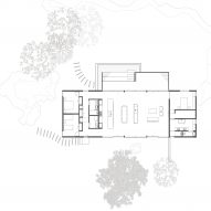Ledge House by Desai Chia Architecture Floor Plan