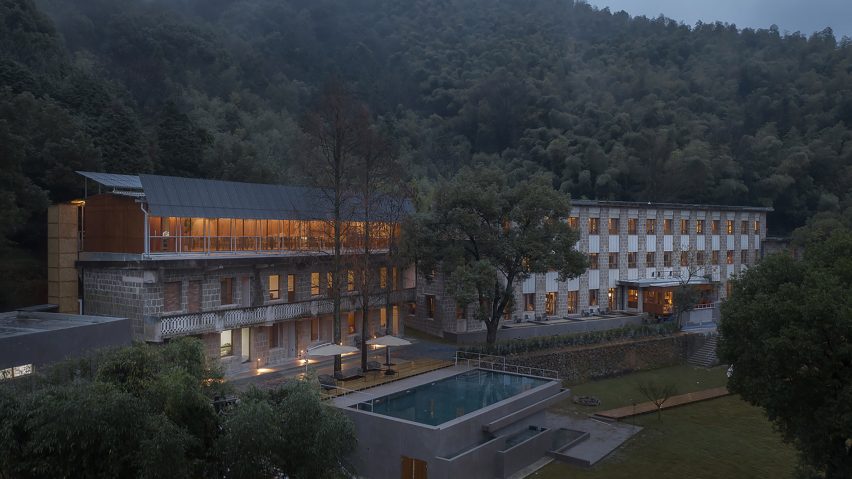 Atelier XÜK converts disused Chinese primary school into boutique hotel