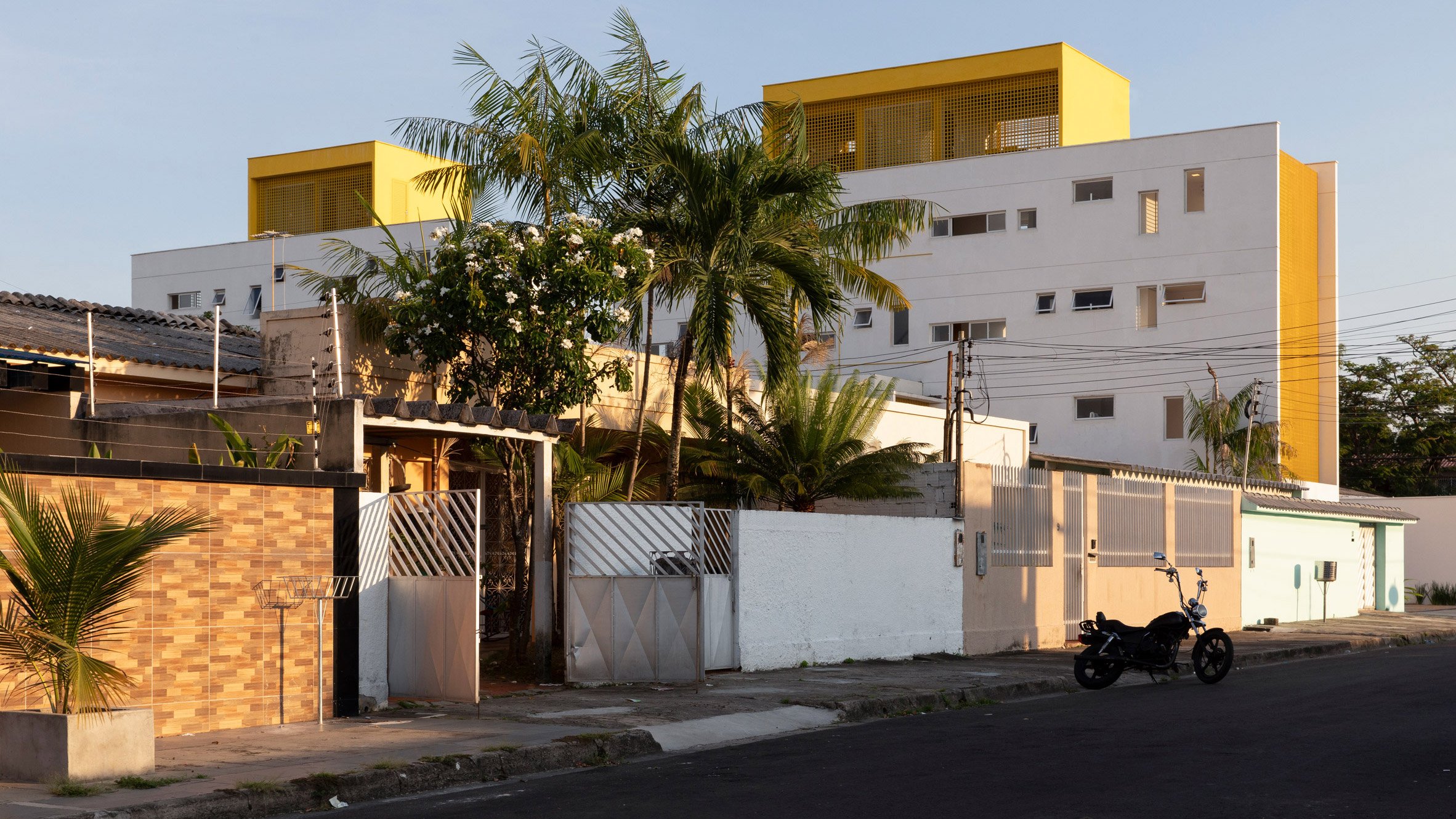 Yellow Grates Filter Light Into Apartments By Laurent Troost Architectures