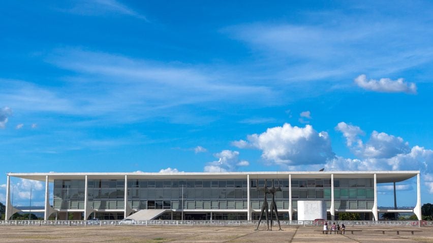 Antenas antidrones serán construidas en lo alto de los palacios de Oscar Niemeyer en Brasilia