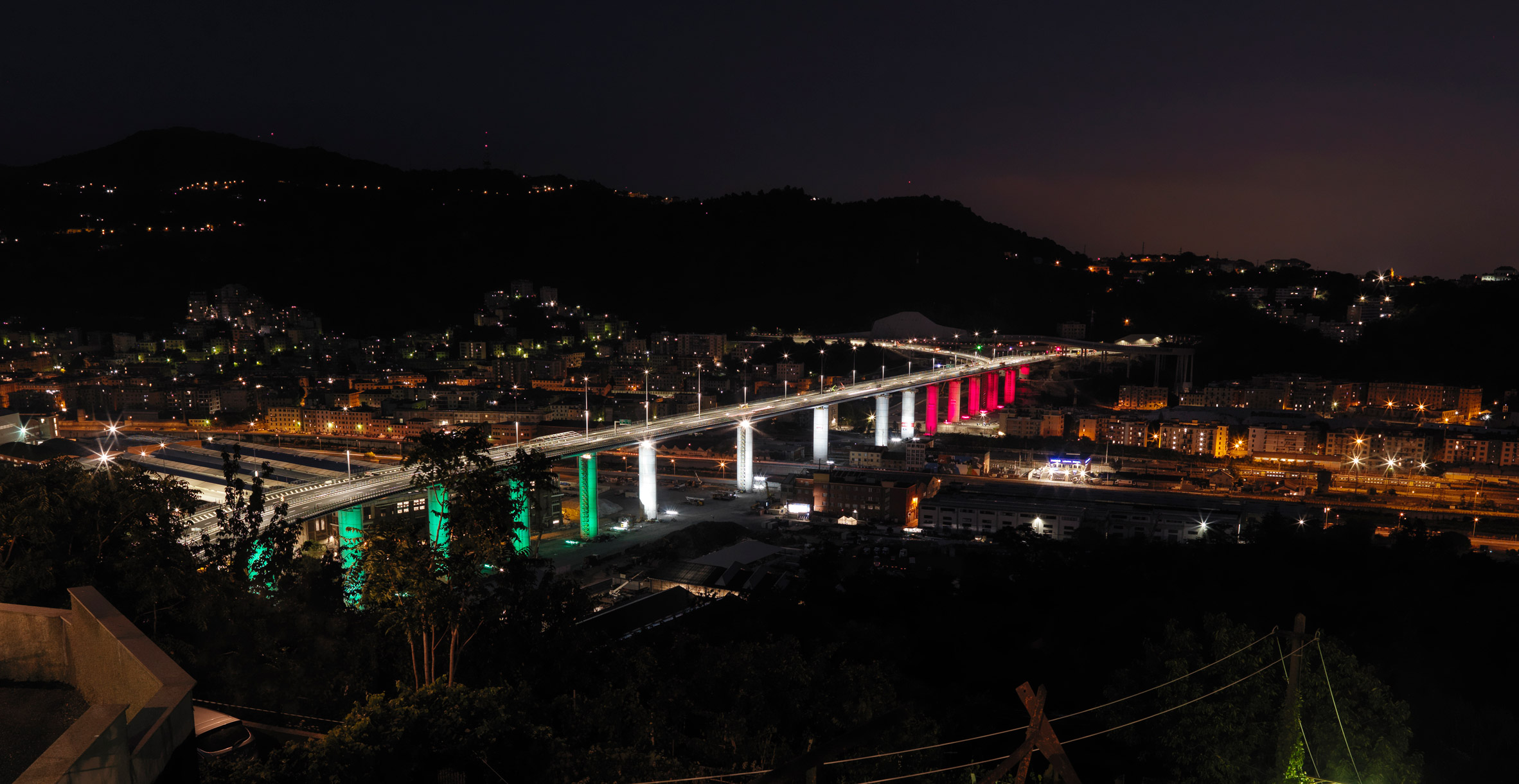 Genoa San Giorgio Bridge by Renzo Piano