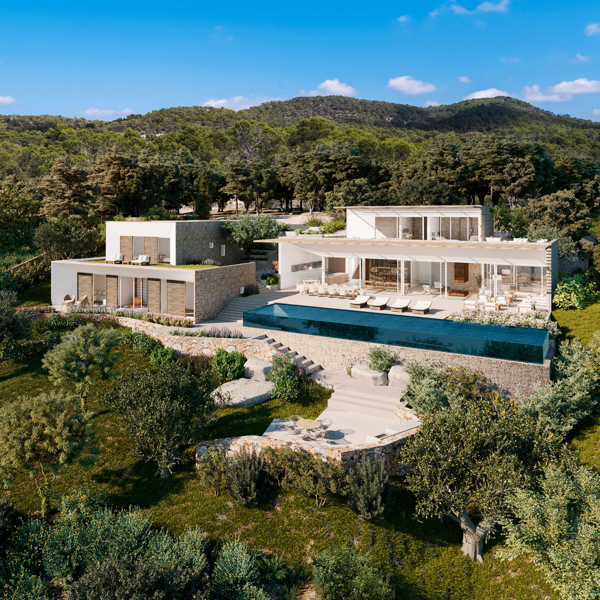 Stapel Verminderen voedsel Chipperfield and Pawson design houses for Ibiza's Sabina development
