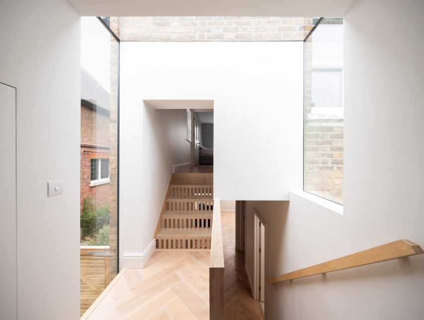 Step House extension in London by Grey Griffiths Architects