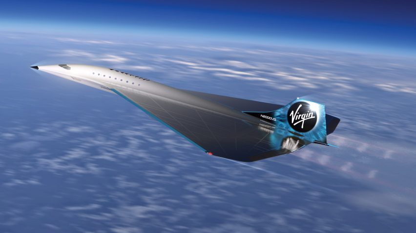 Virgin Galactic طراحی هواپیمای پرسرعت ماخ 3 را آشکار می کند