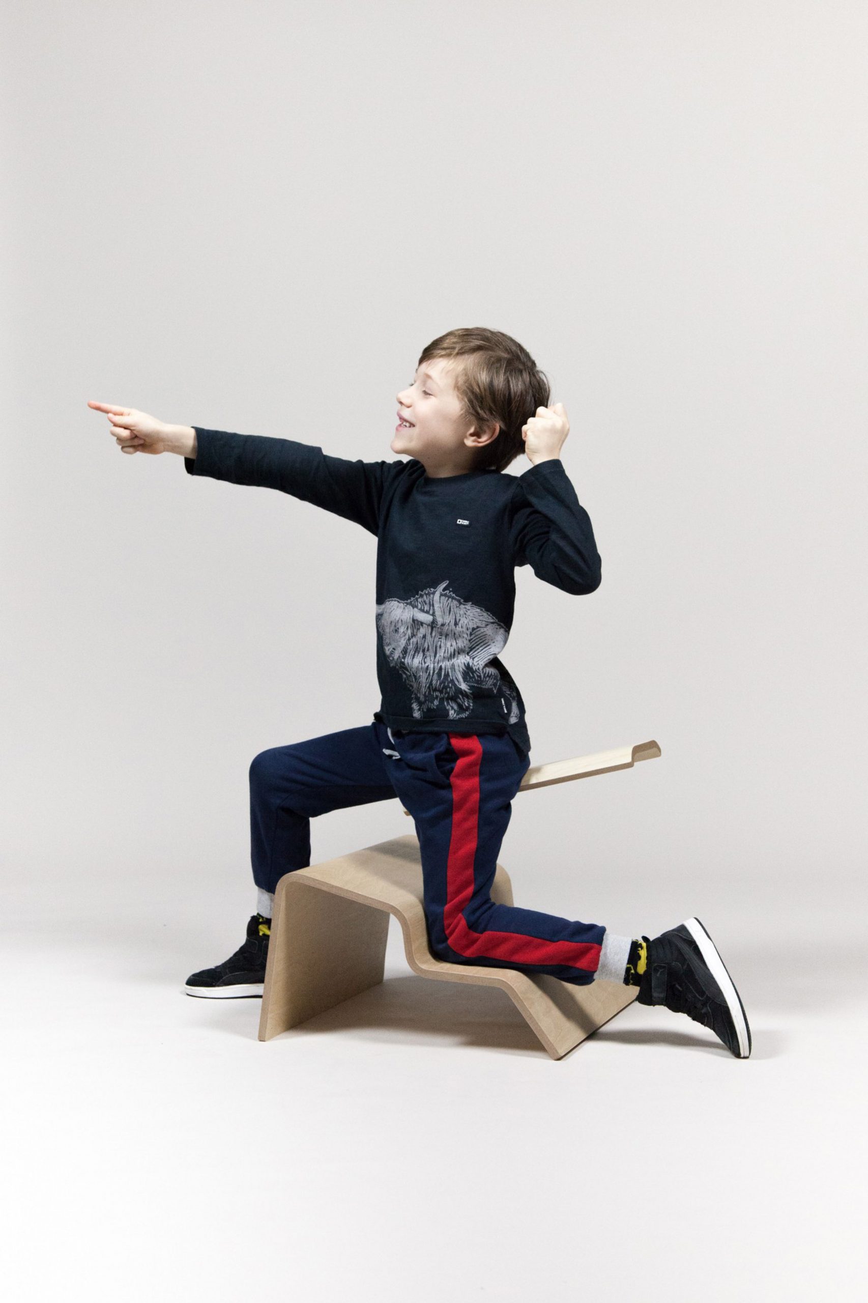 Boris Lancelot's Active Classroom seating encourages children to move