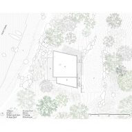 Site plan of Aldo Beach House by Wittman Estes