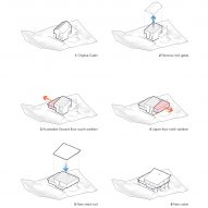 Diagrams of Aldo Beach House by Wittman Estes