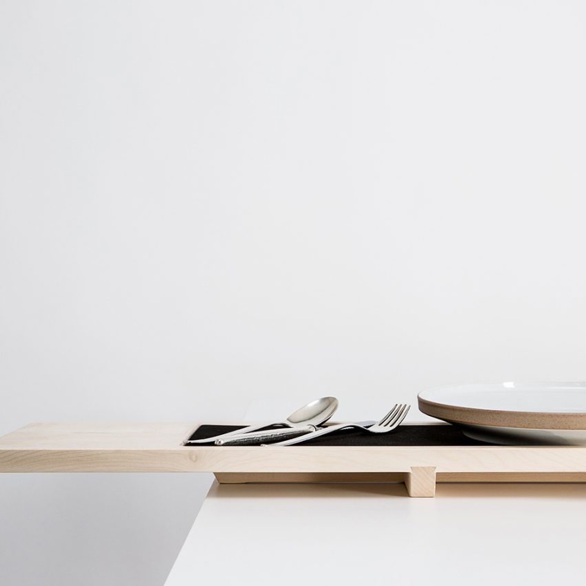 March Gut's socially distanced serving tray preserves the joy of eating out during the pandemic