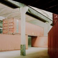 AMAA stacks shipping containers in Italian factory to create Space within a space