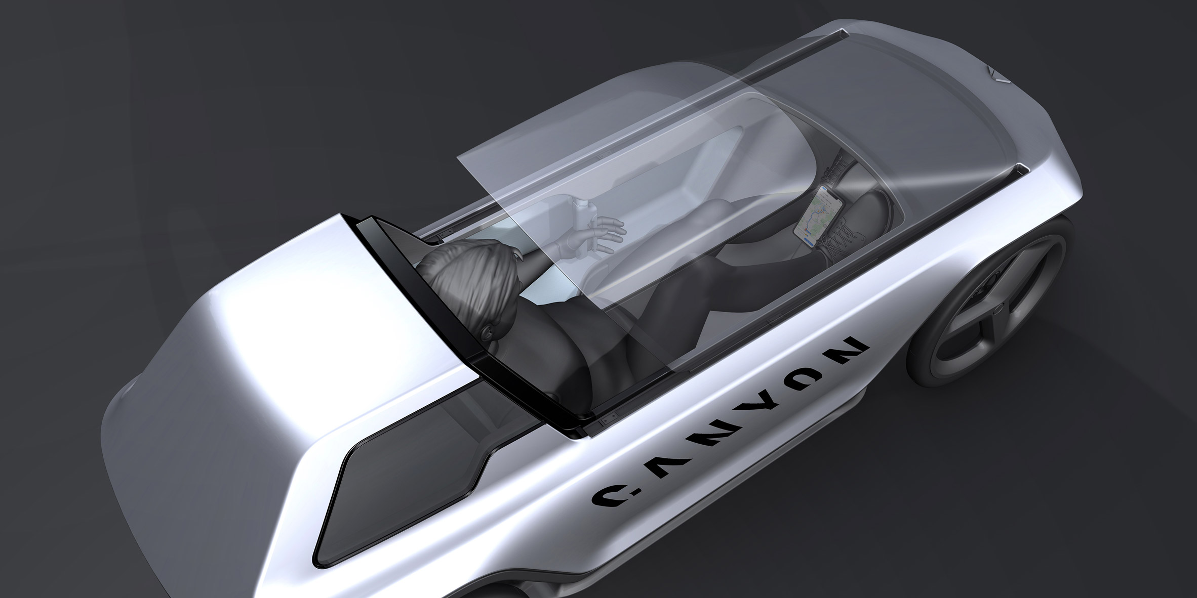 Canyon unveils "revolutionary" pedal-powered concept vehicle