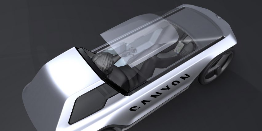 Canyon's Future Mobility Concept is a pedal-powered hybrid between a car and an e-bike 