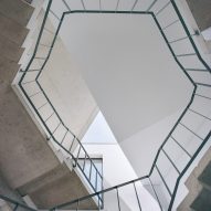 Staircase of Trefoil House by Double O Studio